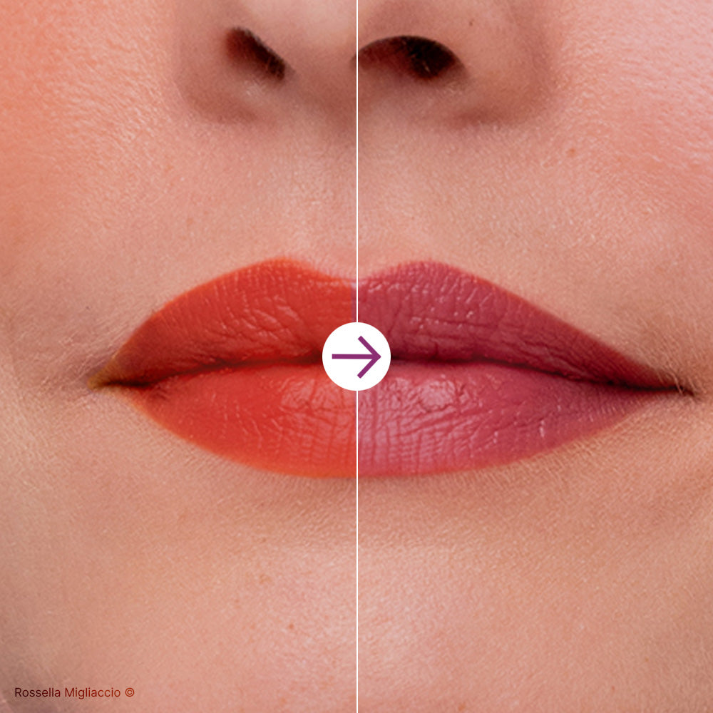 Raffredda la tonalità del tuo rossetto con l'utilizzo dello stick Armosaver Cooler.
