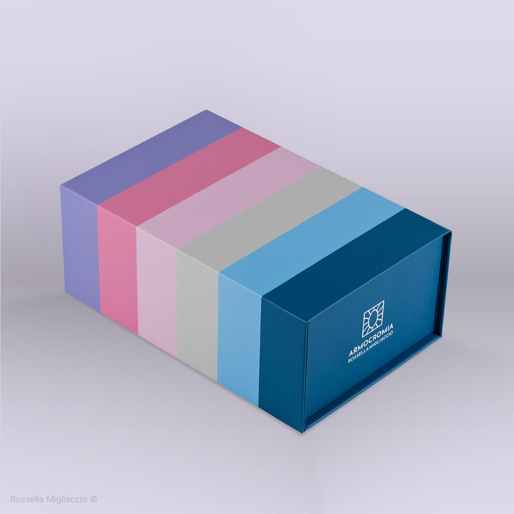 Confezione vuota Summer a tema armocromia, per personalizzare i tuoi regali o contenere i tuoi prodotti.
