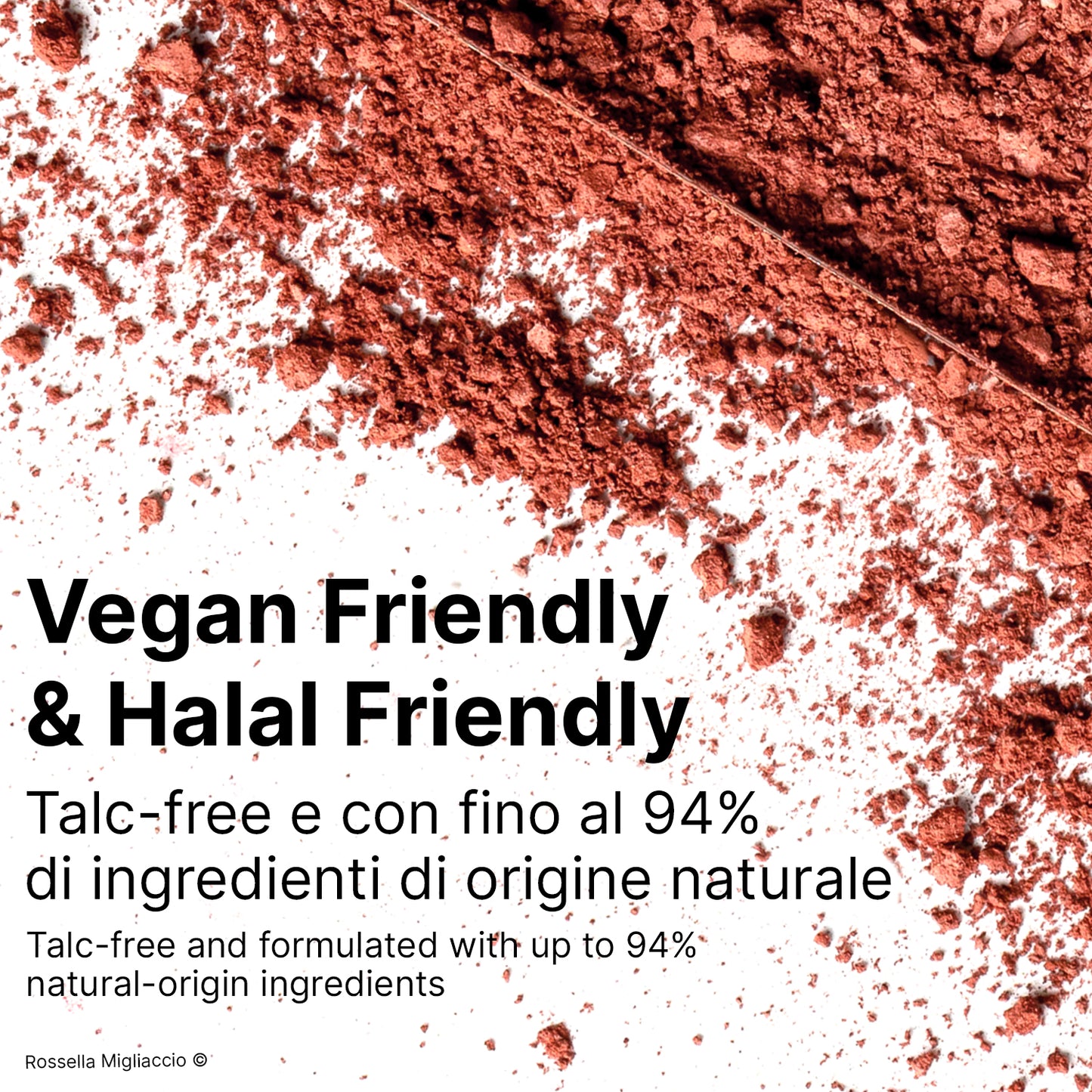 Infografica su Autumn 02, blush caldo della palette autunno di Rossella Migliaccio, vegan e halal friendly.