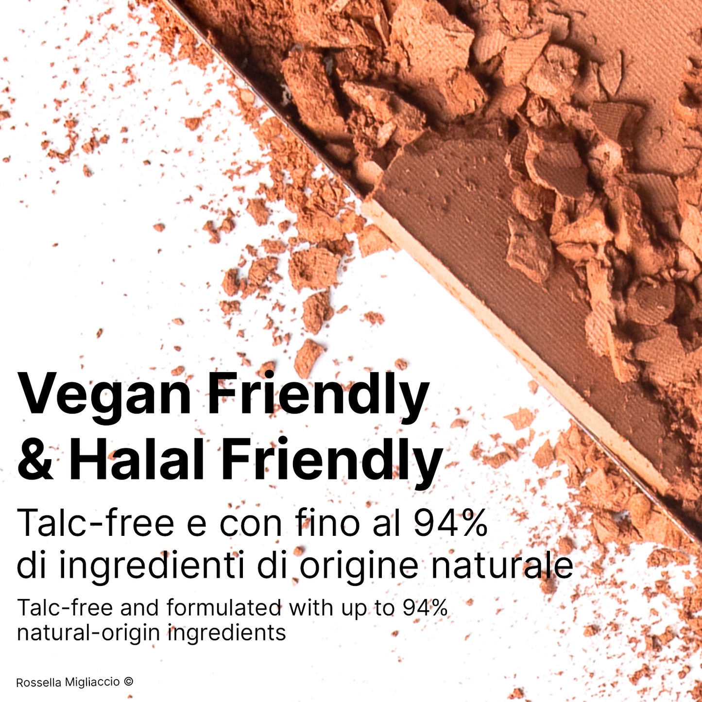 Infografica su Spring 02, il blush pesca per la palette primavera di Rossella Migliaccio, vegan e halal friendly.