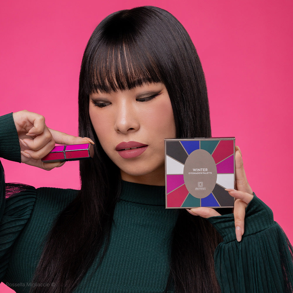 Winter palette look.