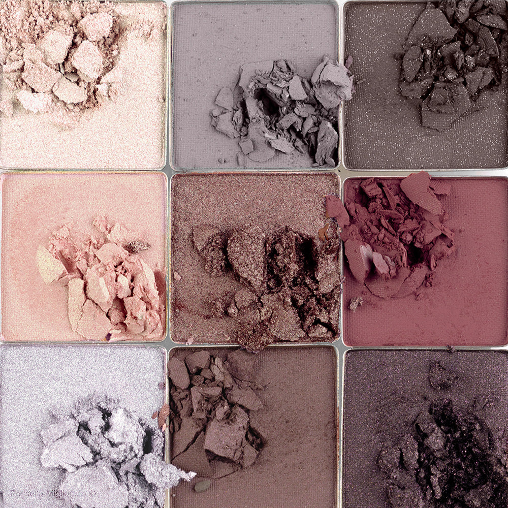 Texture ombretti della palette Summer di Rossella Migliaccio.